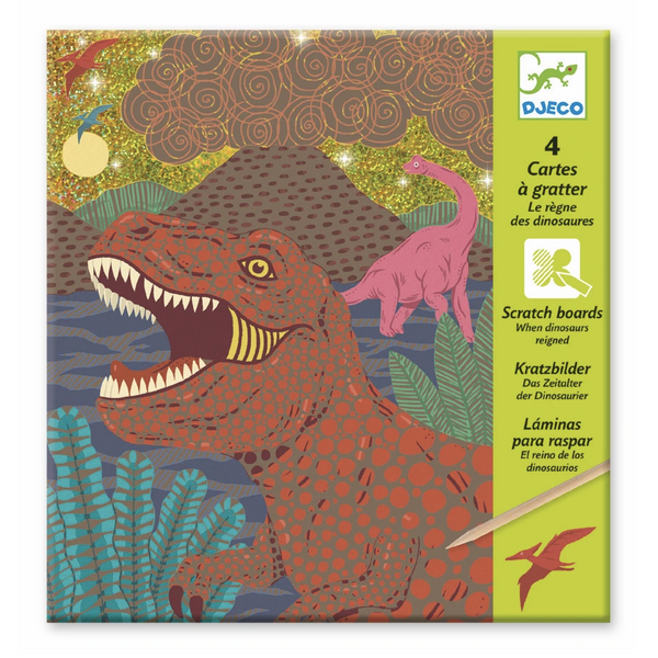 Scratch Cards Dinosaurs 7-13yrs