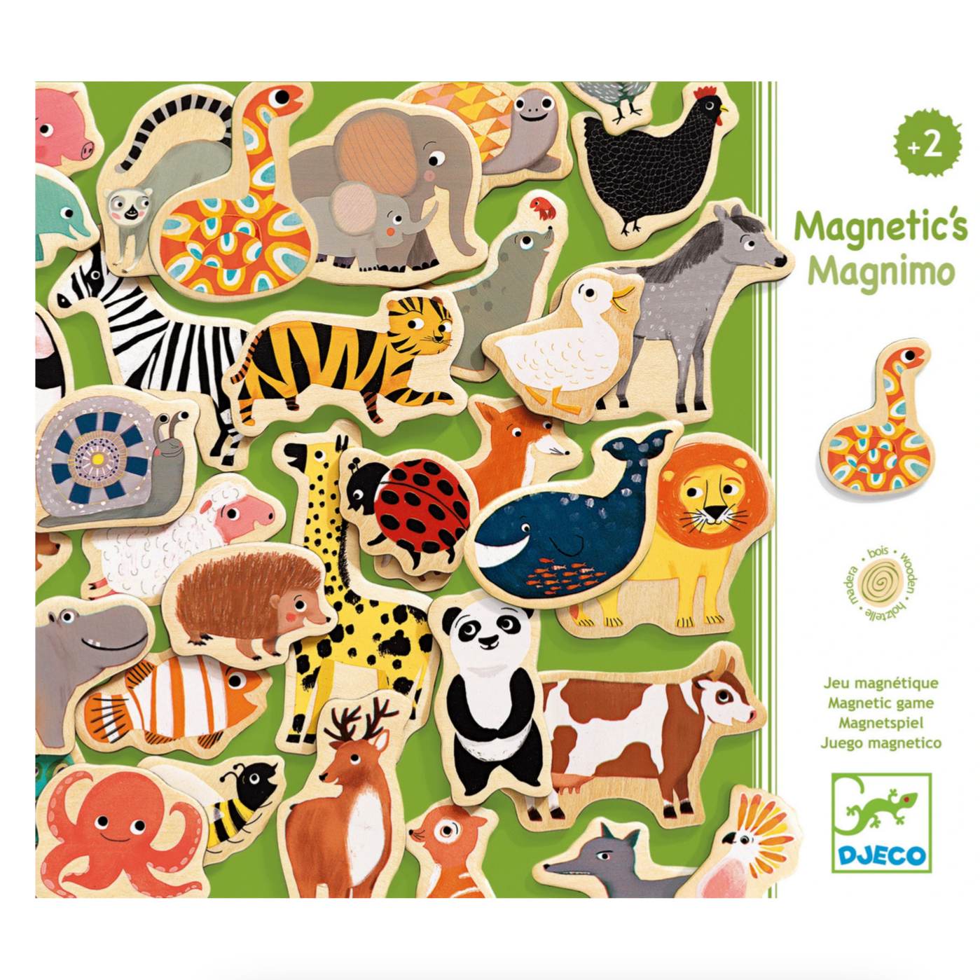 Wooden Magnetics Magnimo 2yrs+