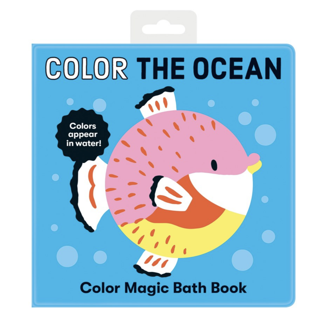 Color the Ocean Magic Color Bath Book 0-3yrs