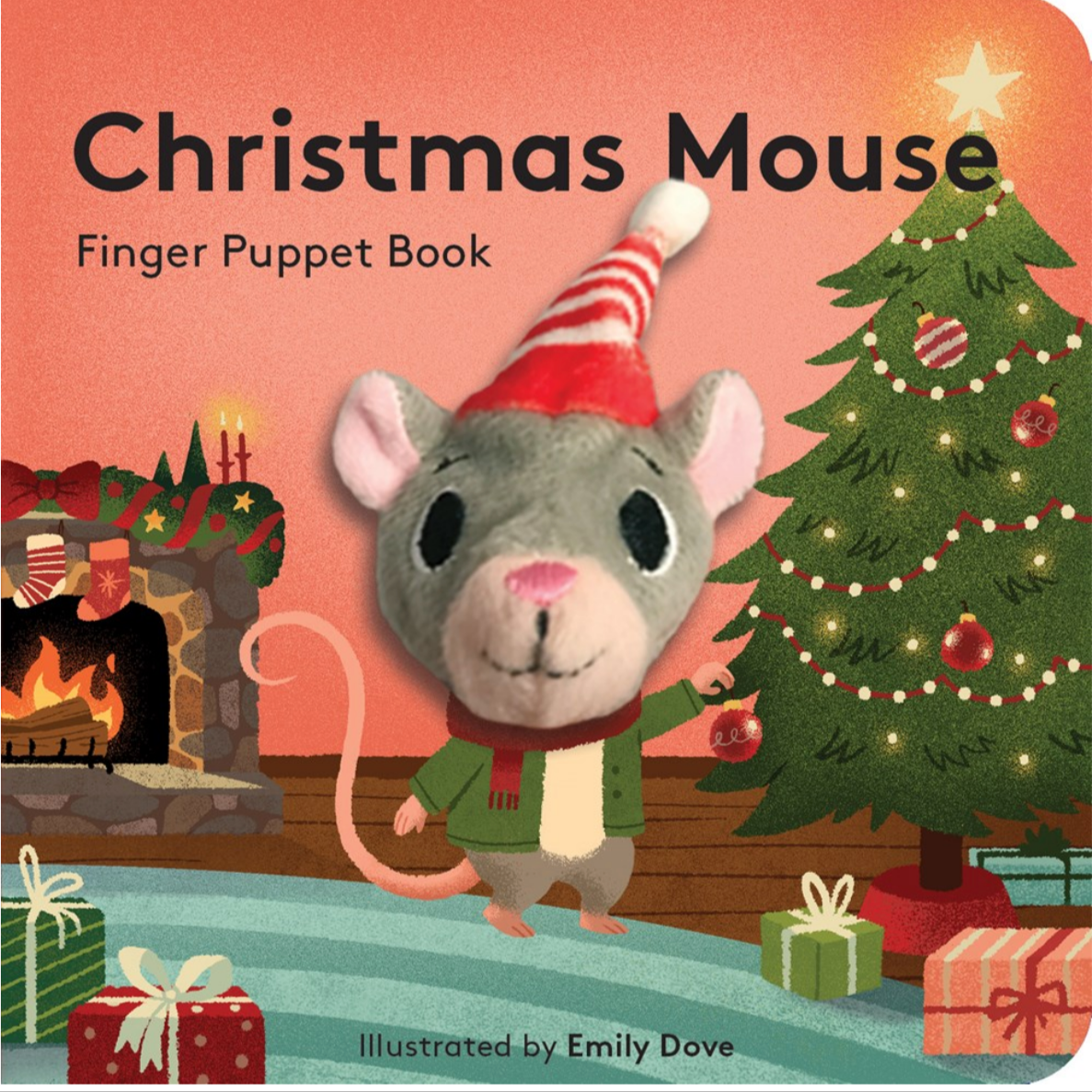 Christmas Mouse: Finger Puppet