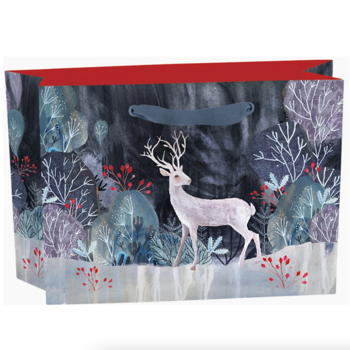 Silver Stag Gift Bag - Small Landscape