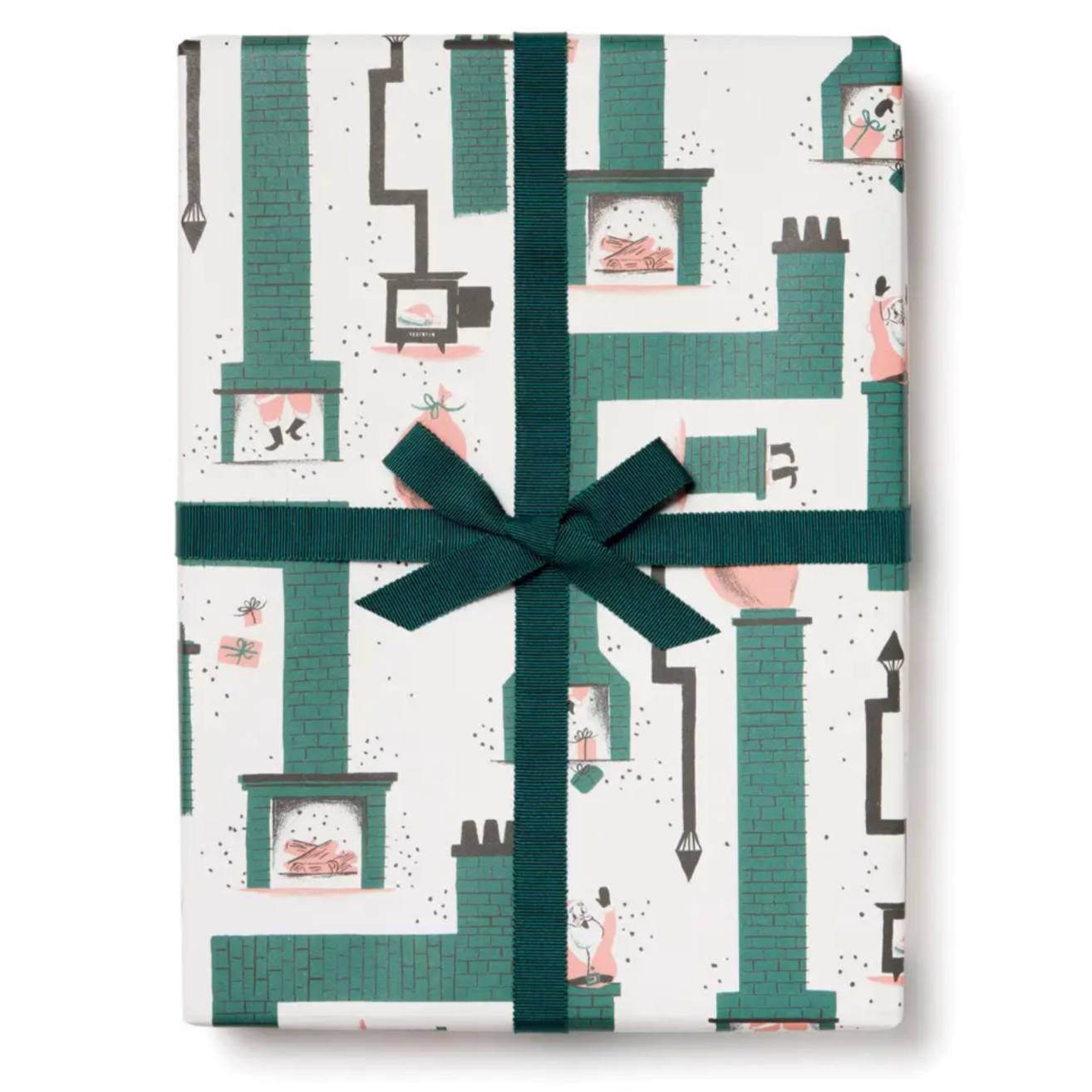 Santa Chimney Roll -roll of 3 sheets