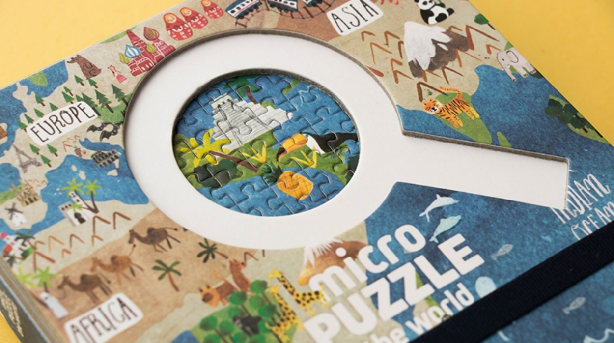 Micro Puzzle The World 600pcs