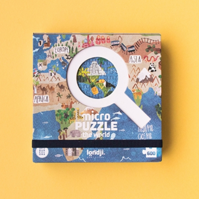 Micro Puzzle The World 600pcs