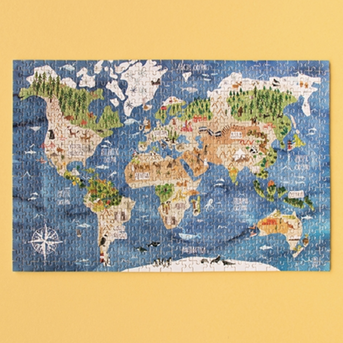 Micro Puzzle The World 600pcs