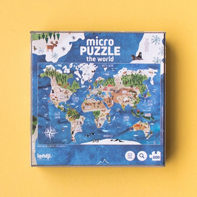 Micro Puzzle The World 600pcs