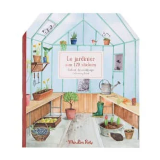 Gardener Sticker Book Le Jardin du Moulin - 20pgs