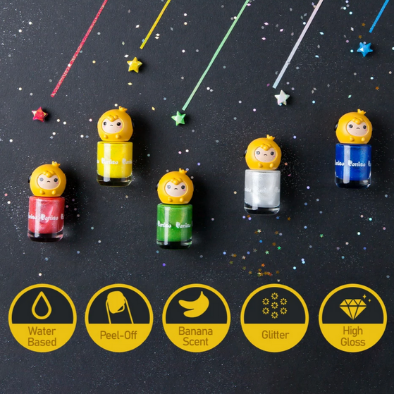 Glitter Nail Polish -Emerald Pond