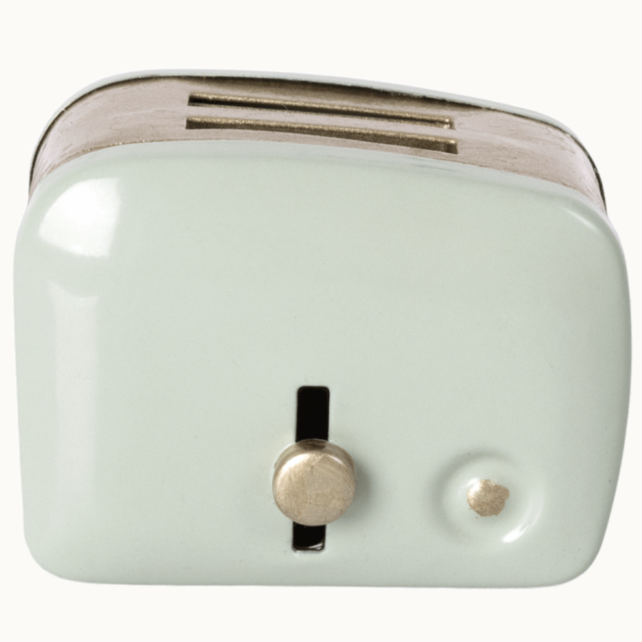 Miniature Toaster & Bread - Mint