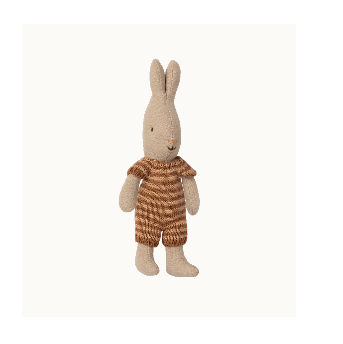 Rabbit in Knitted Romper -micro