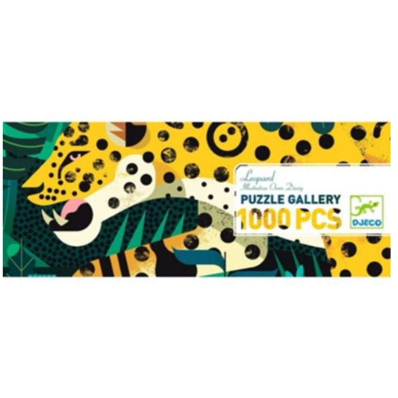 Gallery Leopard Puzzle 1000pcs -9yrs+