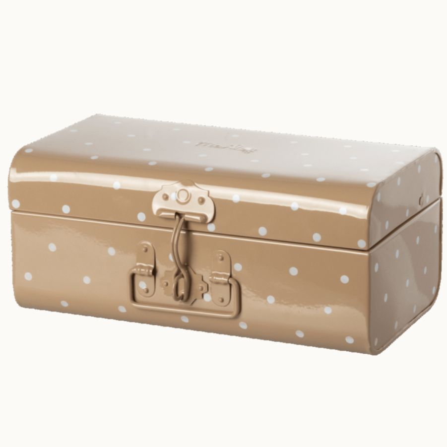 Rose with Dots Storage Suitcase -Small