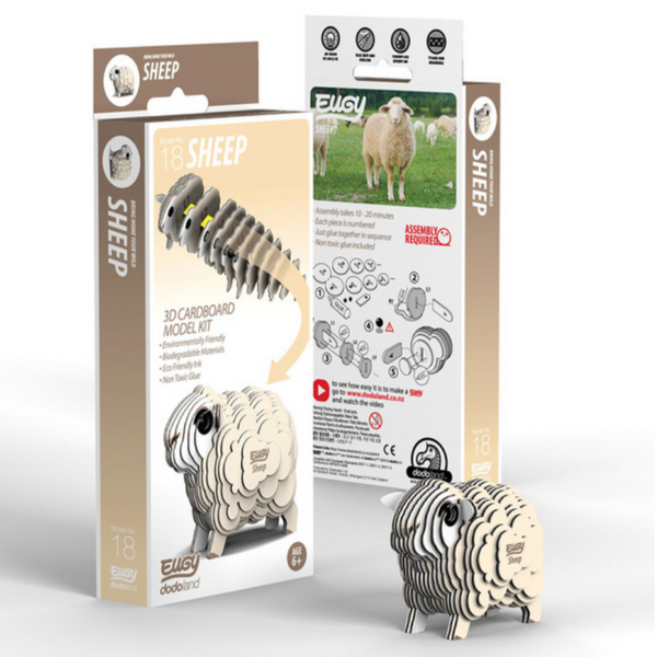 Sheep 3-D model kit 6yrs+