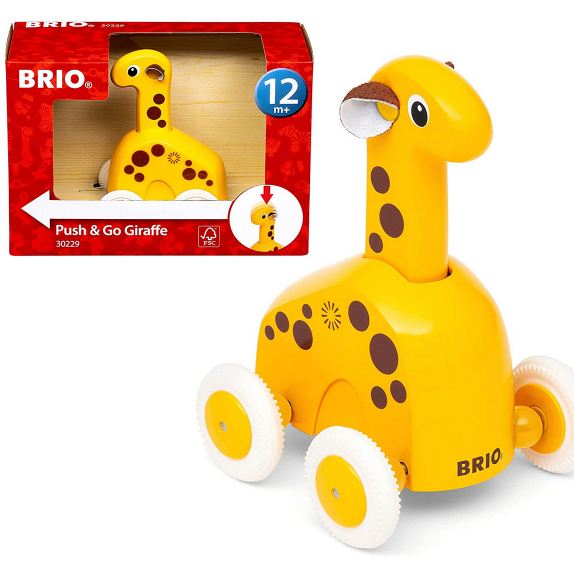 Push & Go Giraffe