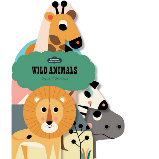 Wild Animals Board Book -Ingela P Arrhenius