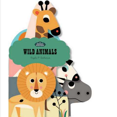 Wild Animals Board Book -Ingela P Arrhenius (0-3yrs)
