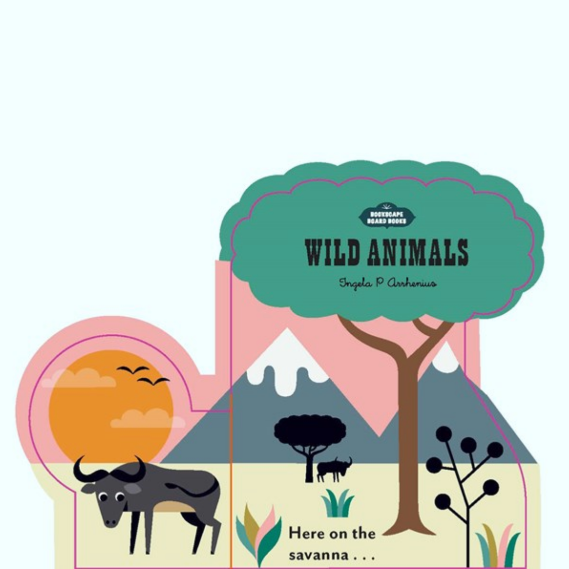 Wild Animals Board Book -Ingela P Arrhenius