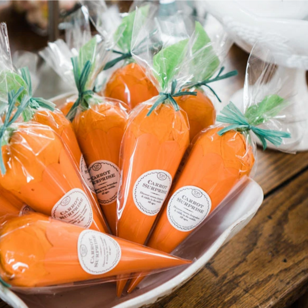 Carrot Surprise Cone 8"