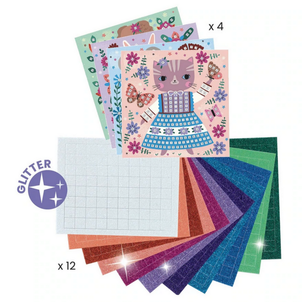 Lovely Pets Sticker Mosaic Craft Kit (5-8yrs)