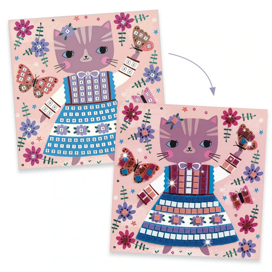 Lovely Pets Sticker Mosaic Craft Kit (5-8yrs)