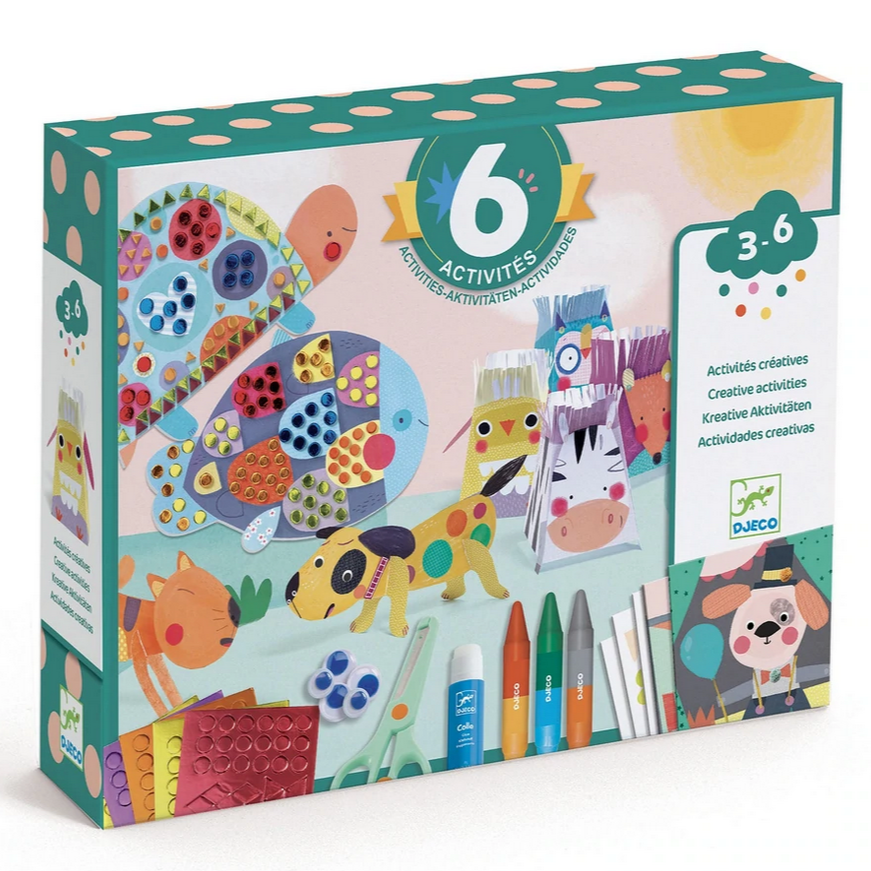 Animal Houses Multi-Activity Craft Kit (3-6yrs)