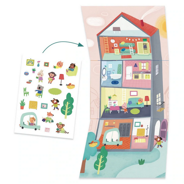 Animal Houses Multi-Activity Craft Kit (3-6yrs)