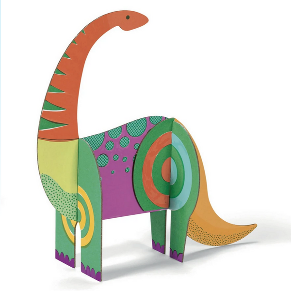 Dinosaurs DIY Color Assemble Play Craft Kit (5-8yrs)