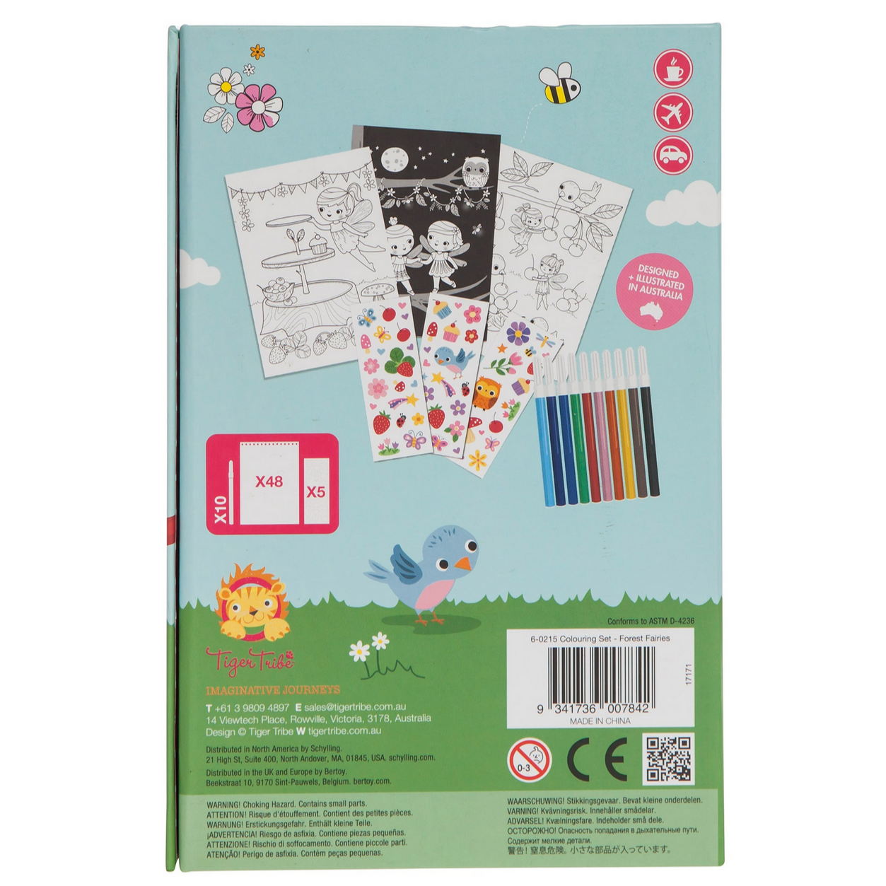 Forest Fairies – Coloring Set