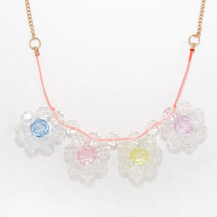 Flower Jewel Necklace
