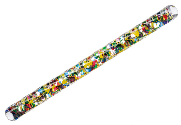 Spiral Glitter Wand 6.5" 5yrs+