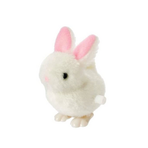White Fuzzy Bunny Wind Up -5yrs+