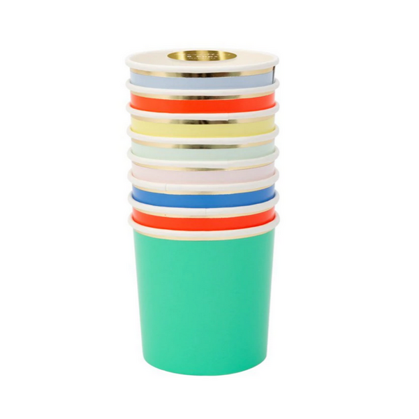 Party Palette Tumbler Cups (pk8)
