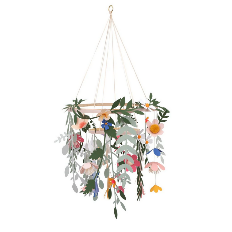 Paper Flower Garden Chandelier