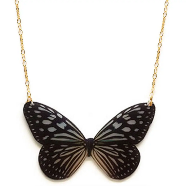 Butterfly Necklaces (limited production) -grey