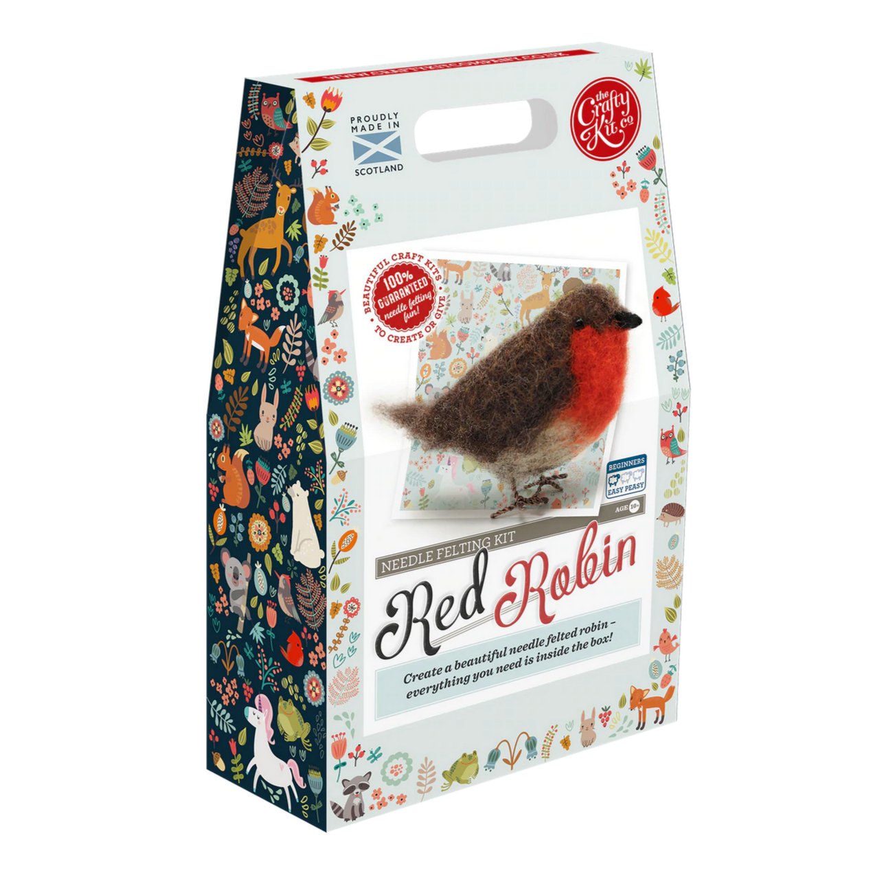 British Birds Red Robin Needle Felting Kit (10yrs-adult)