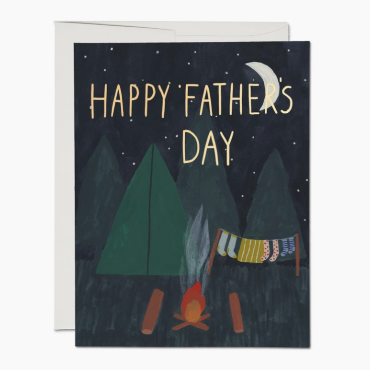 Camping Dad Card