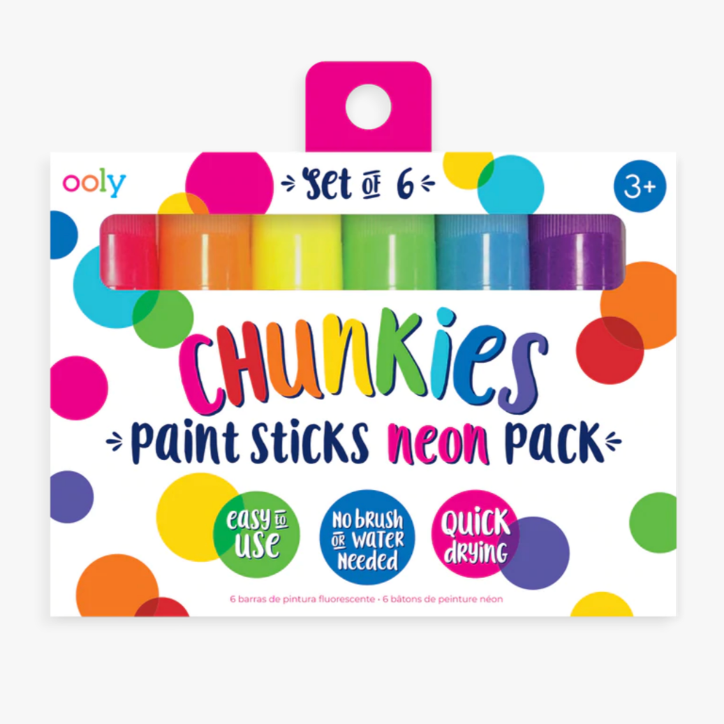 Chunkies Paint Sticks Neon -set of 6