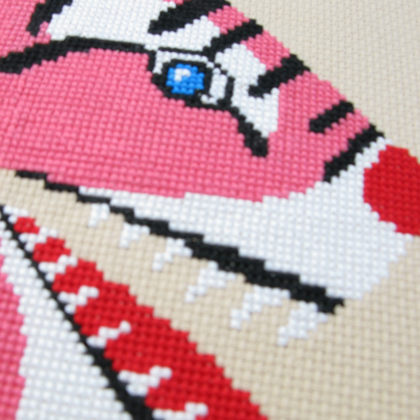 Fangs Out Cross Stitch Kit -Lisa Congdon