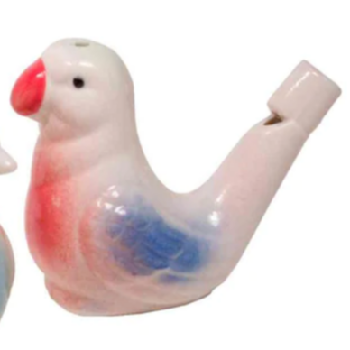 Porcelain Bird Water Whistles