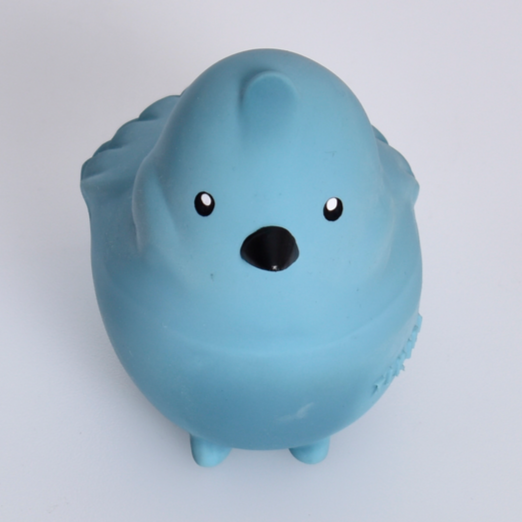 Bird Natural Rubber Teether, Rattle & Bath Toy