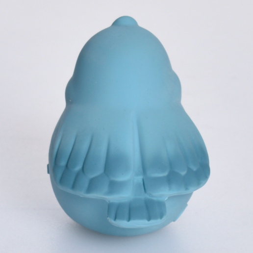 Bird Natural Rubber Teether, Rattle & Bath Toy