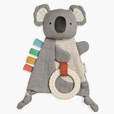Crinkle Koala Sensory Toy with Teether