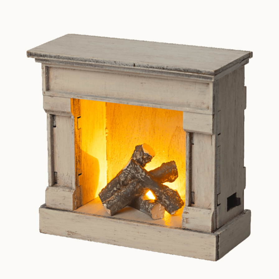 Fireplace -off white