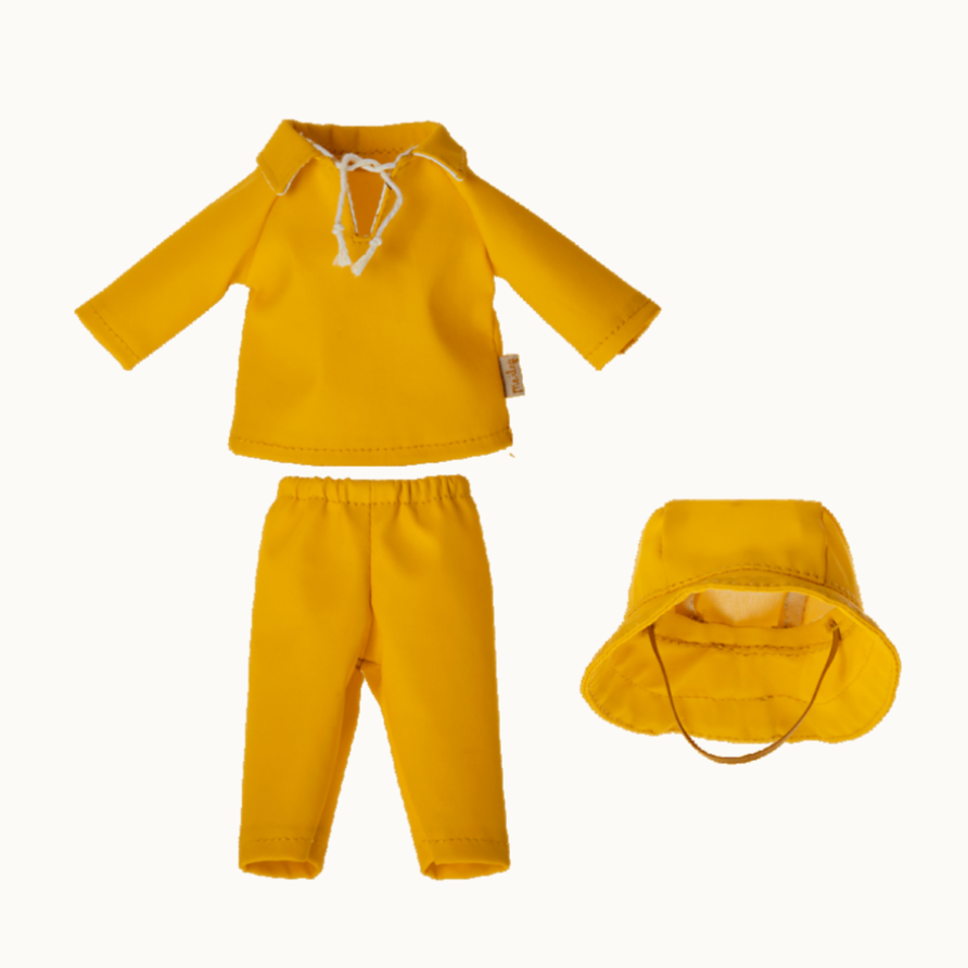 Rainwear with Hat -Teddy Dad