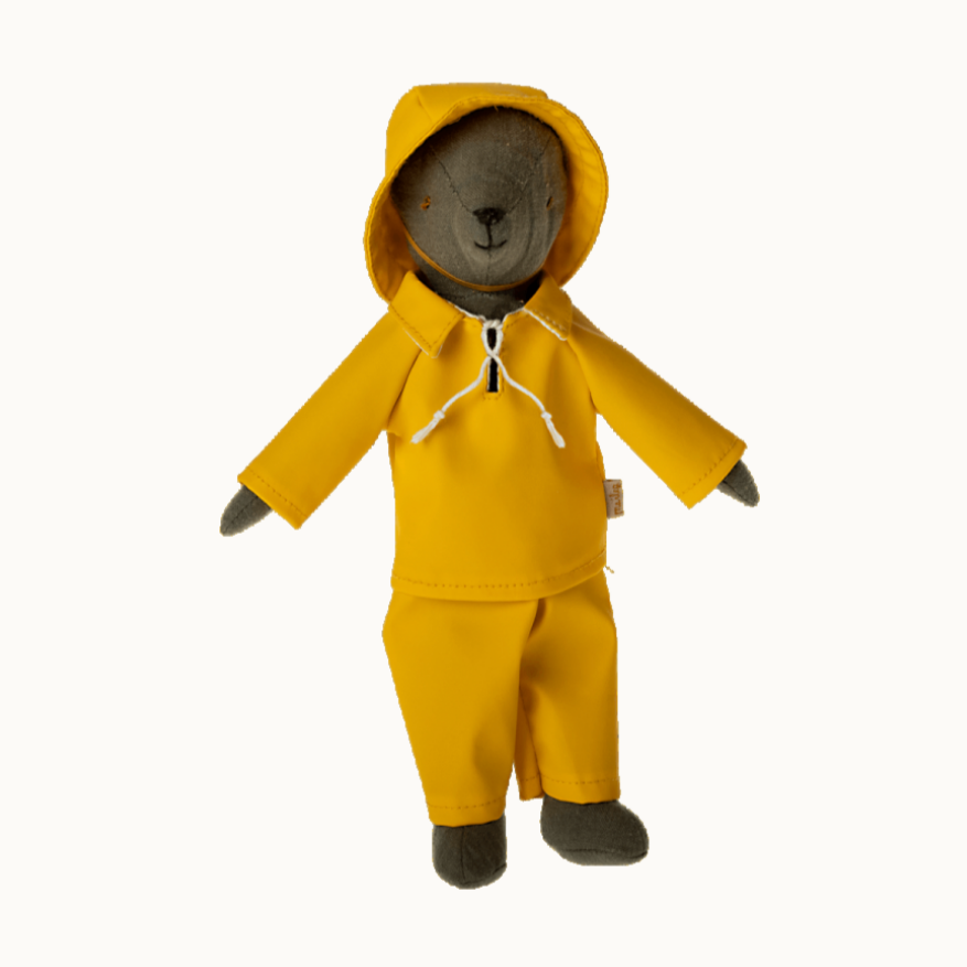 Rainwear with Hat -Teddy Dad