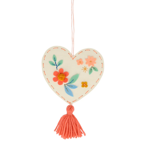 Heart Embroidery Kit