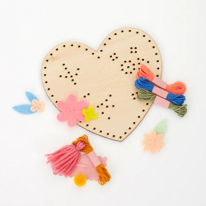 Heart Embroidery Kit