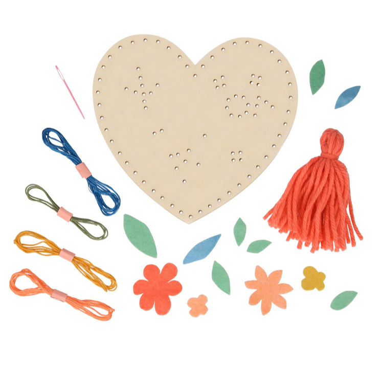 Heart Embroidery Kit