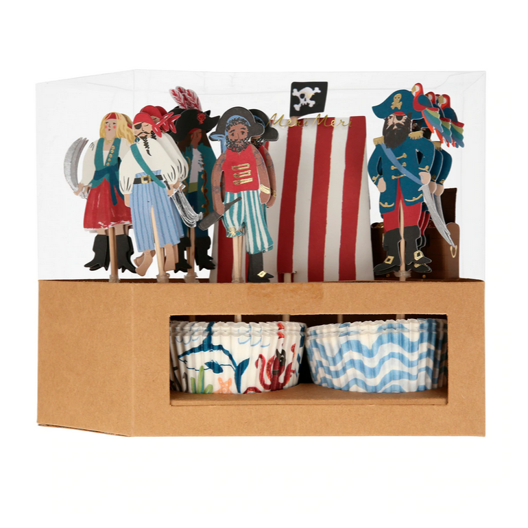 Pirate Ship Cupcake Kit