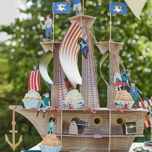 Pirate Ship Cupcake Kit
